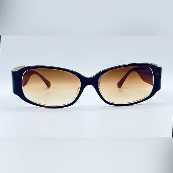 Coach Keri S464 Tortoise Oval Sunglasses Frames Only - Picture 3 of 8